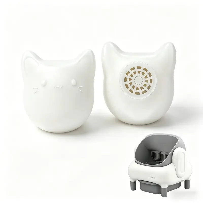 Automated Compatible Cat Litter Deodorizer Blocks And Odor Neutralizing Gel