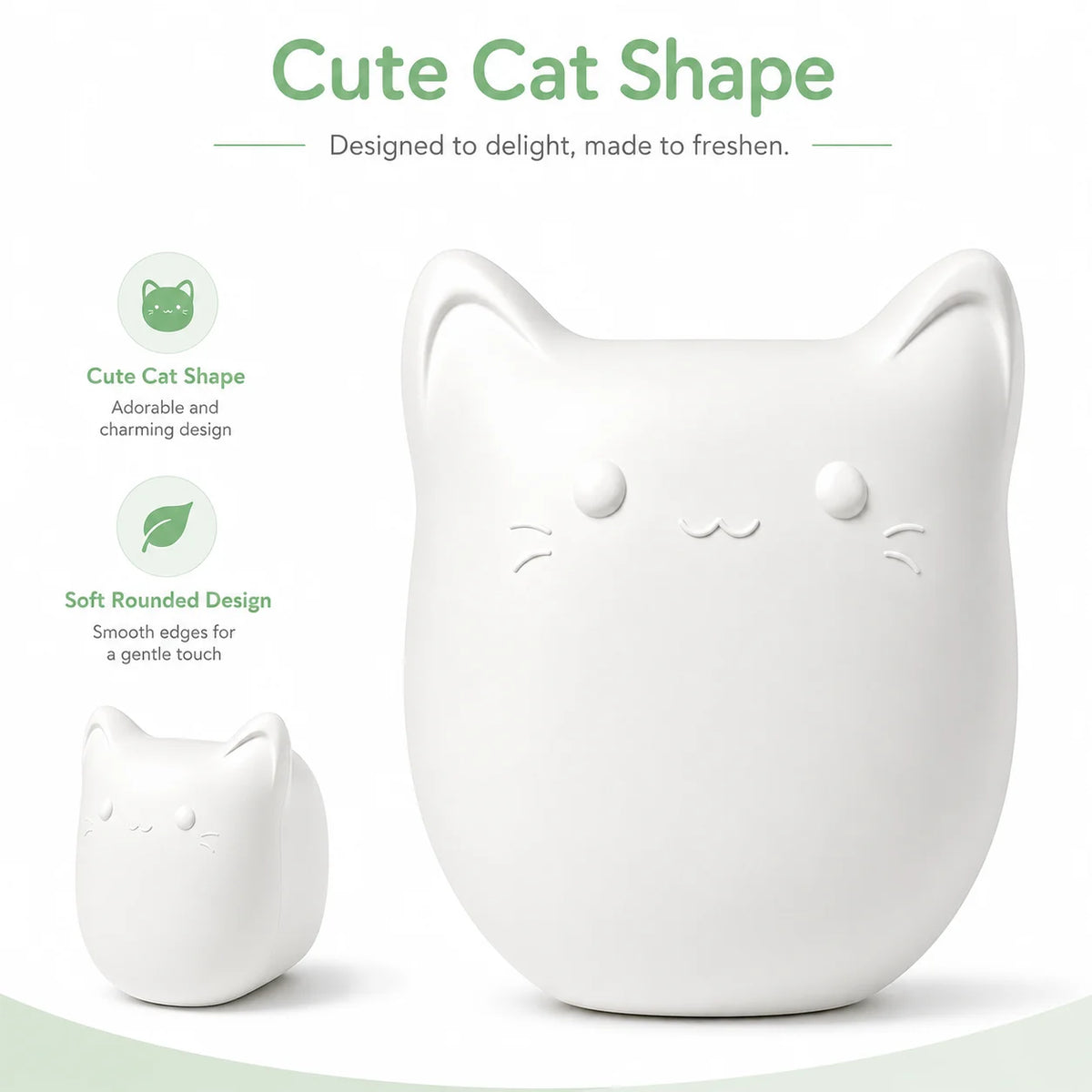 Rechargeable Cat Litter Box Air Purifier With Quiet Pet Deodorizer
