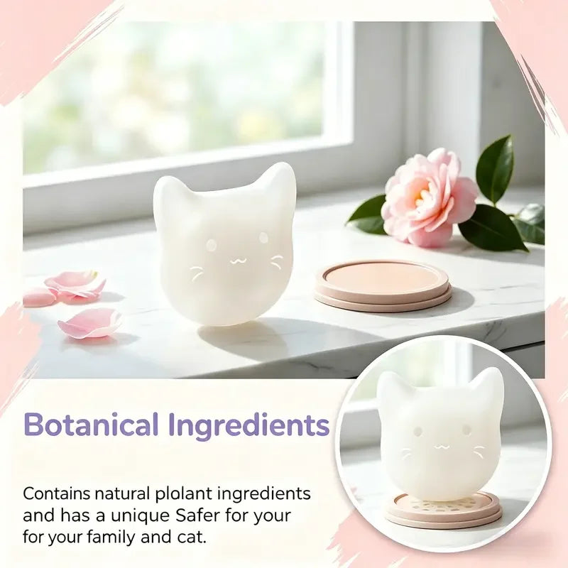 Automated Compatible Cat Litter Deodorizer Blocks And Odor Neutralizing Gel