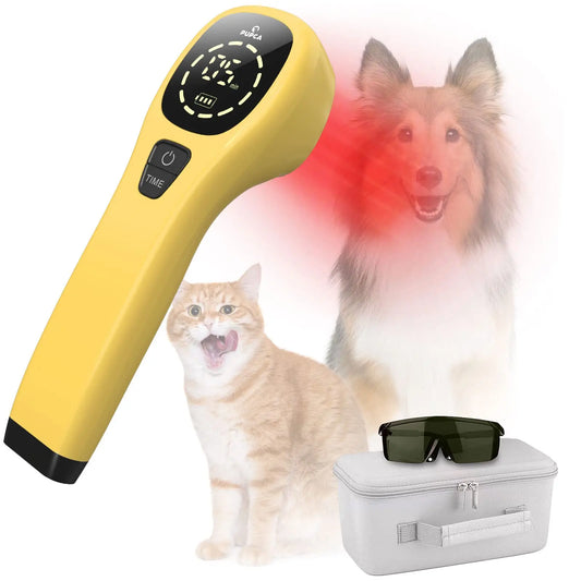 Pet Pain Relief  650nm 808nm Cold Low Level Laser Red Light Therapy Device Dog Cat Body Physical Muscle Therapy Equipment