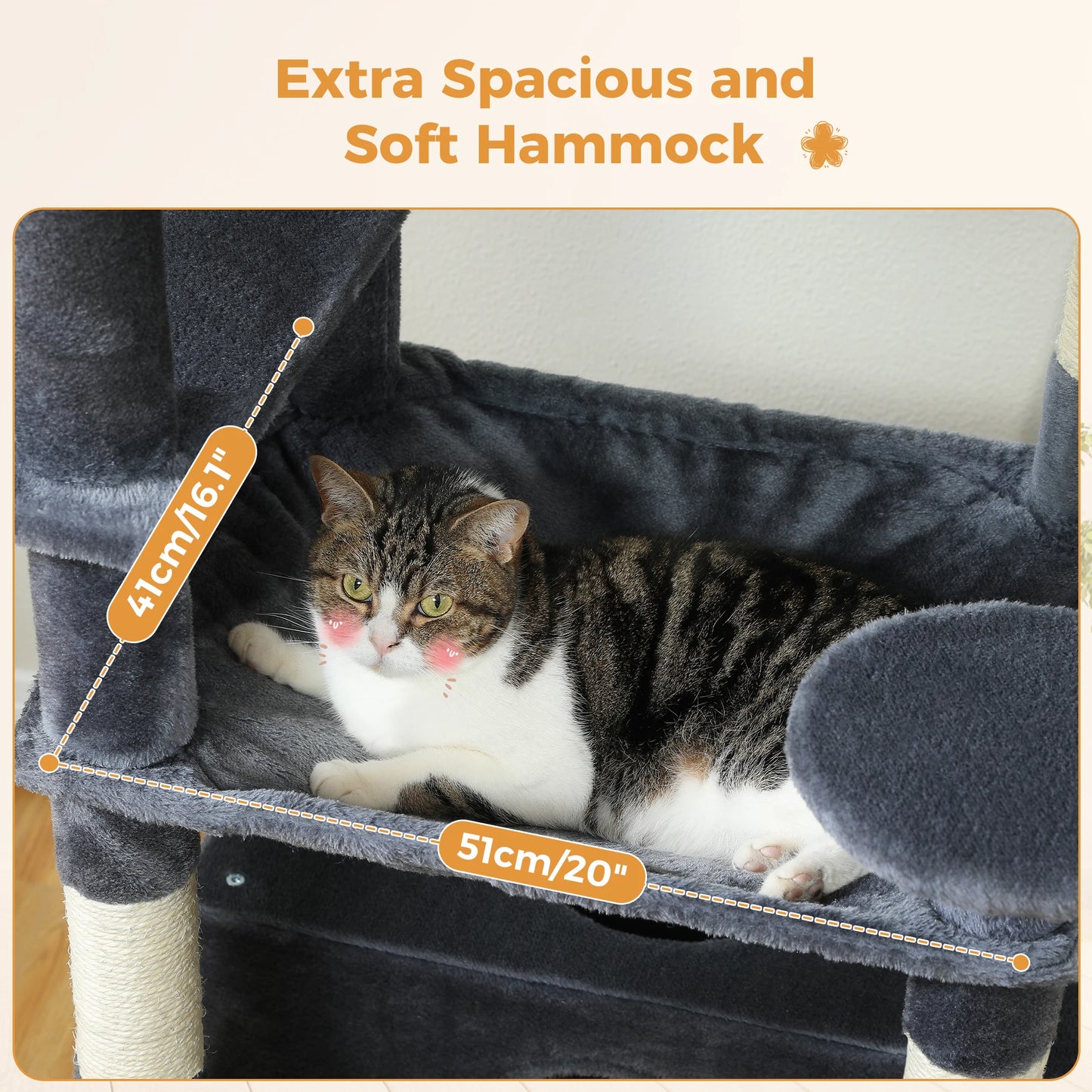 PAWZ Road Cat Tree And Tower With Indoor Scratching Posts