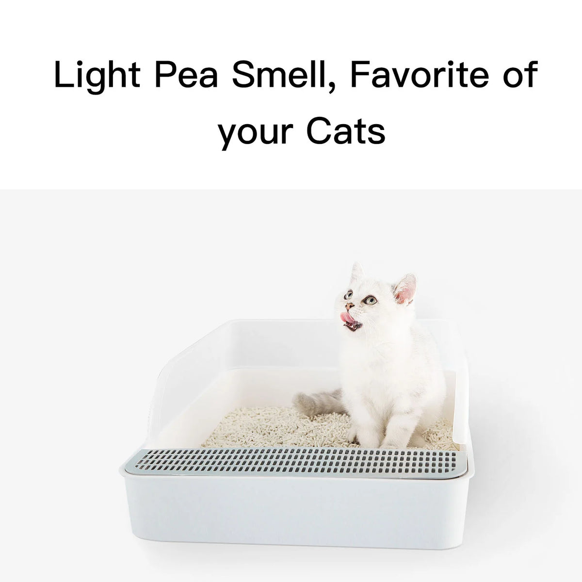 Natural Tofu Cat Litter Quick Clumping Flushable Odor Control
