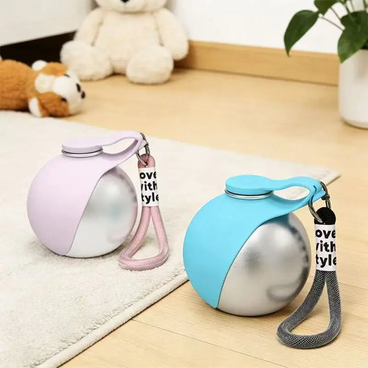 Portable Pet Water Bottle With Practical Dispenser For Cats