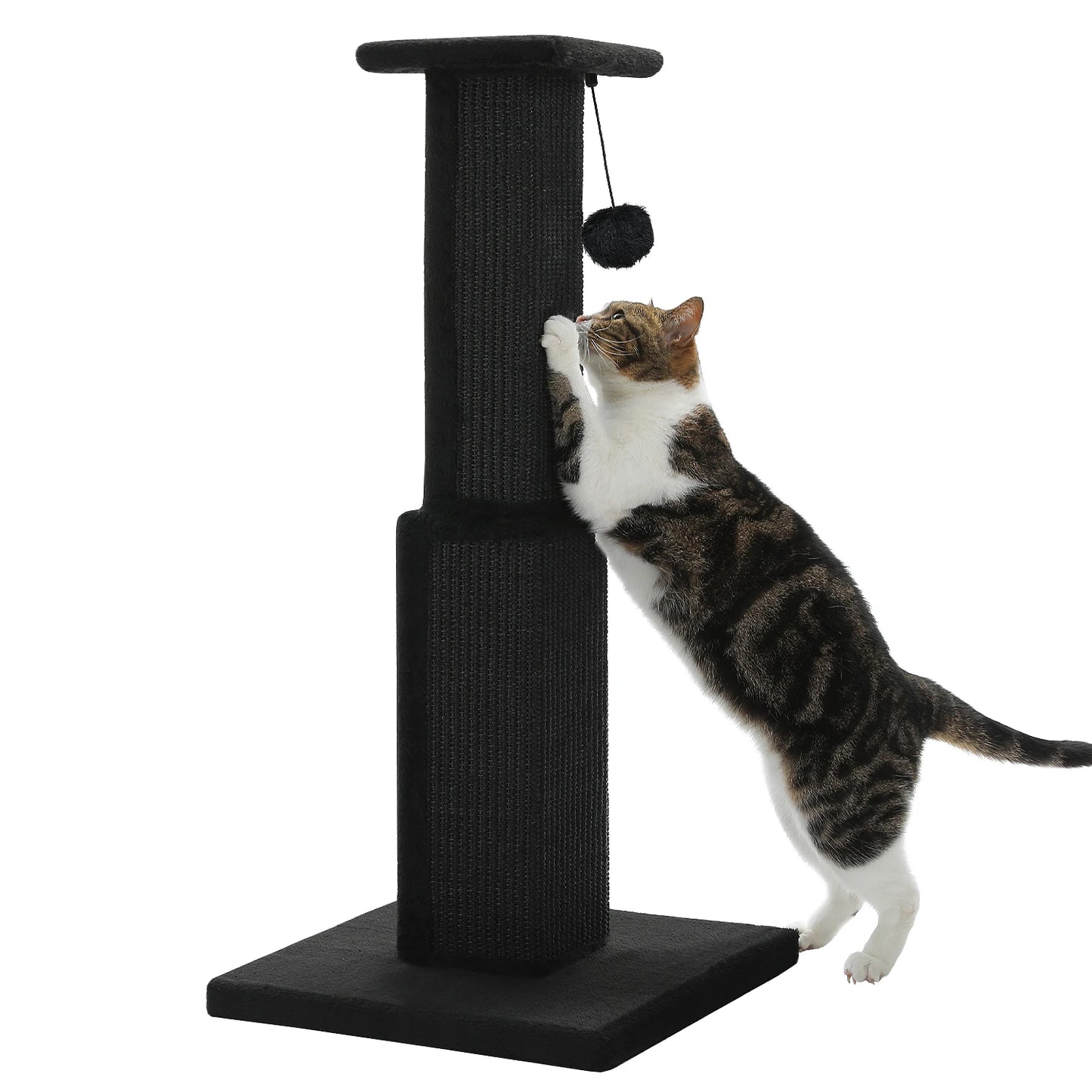 PAWZ Road Cat Scratching Post With Woven Sisal Ball Toy