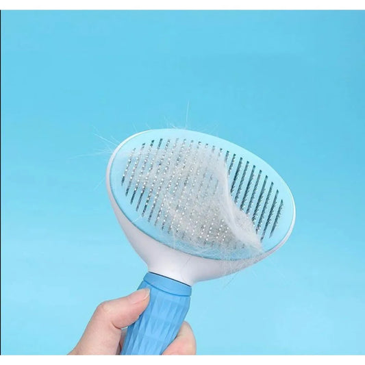 Pet Dog Hair Brush Cat Comb Stainless Steel Grooming Brush for Long Hair Dogs Cats Detangling Shedding Tool Pet Accessories