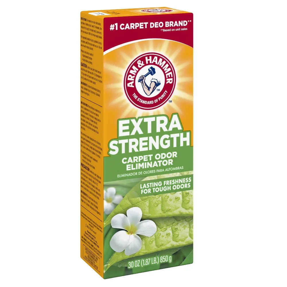 Extra Strength Carpet Odor Eliminator Powder Fresh Scent 30 oz 3 Pack Carpet Cleaner Deodorizer for Home Pets