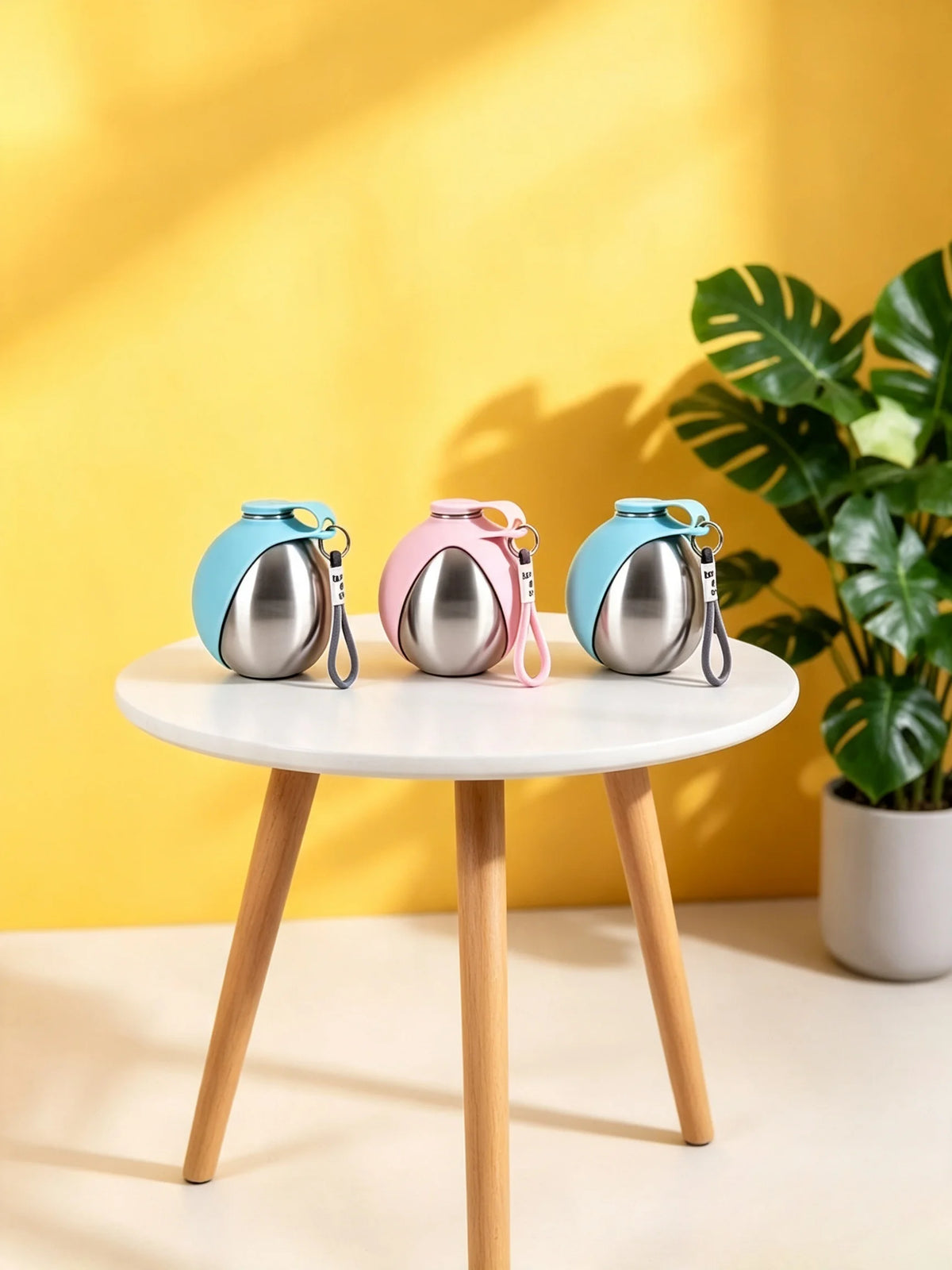 Portable Pet Water Bottle With Practical Dispenser For Cats