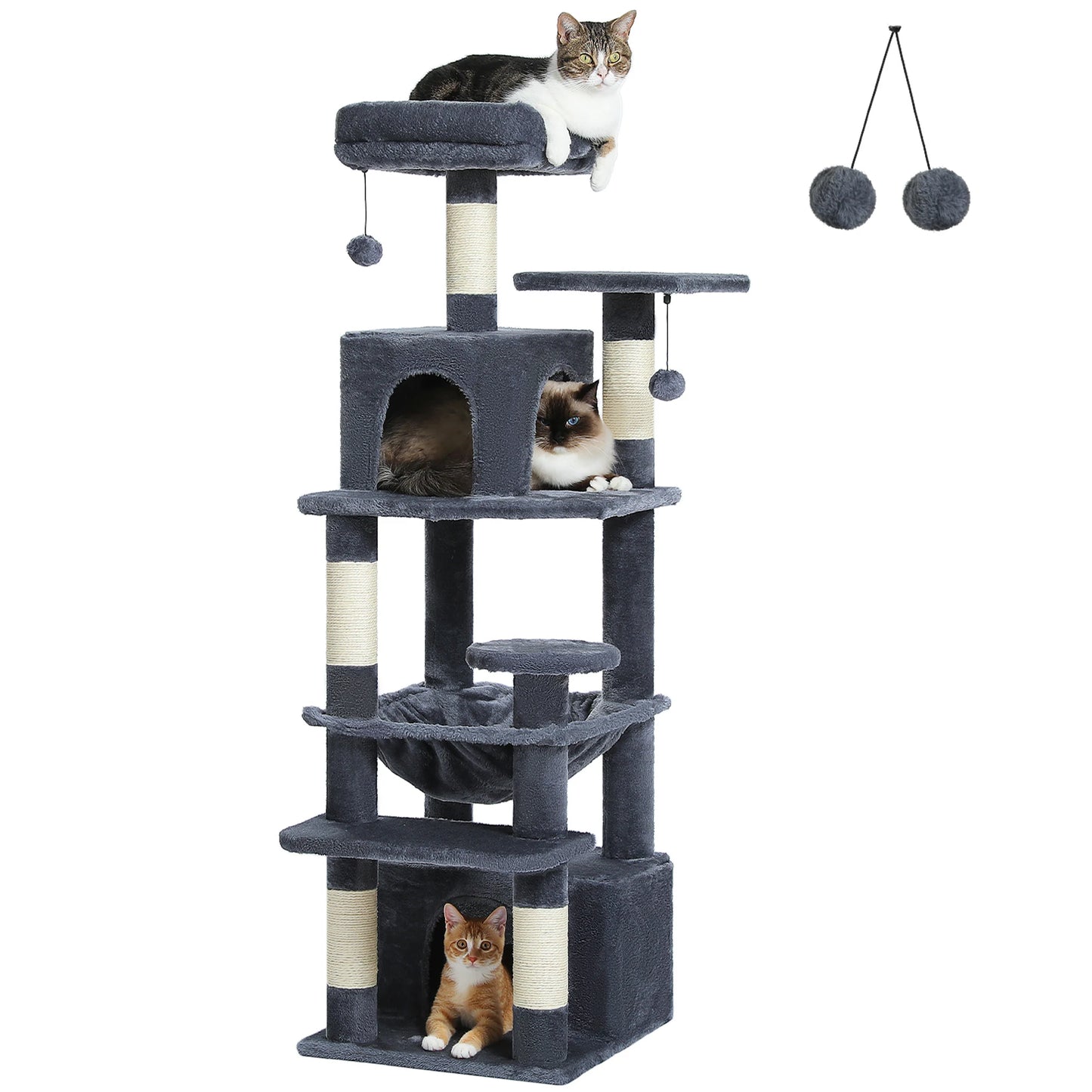 PAWZ Road Large Cat Tree and Tower for Indoor Cats