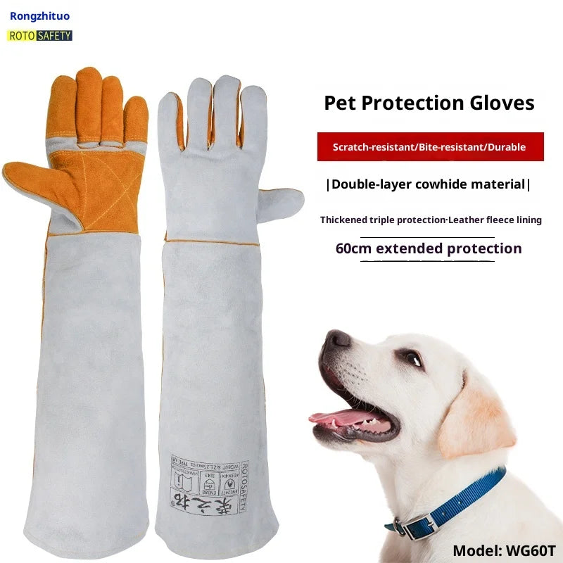 Pet Viper Anti Bite Gloves For Dog Training And Scratch Protection