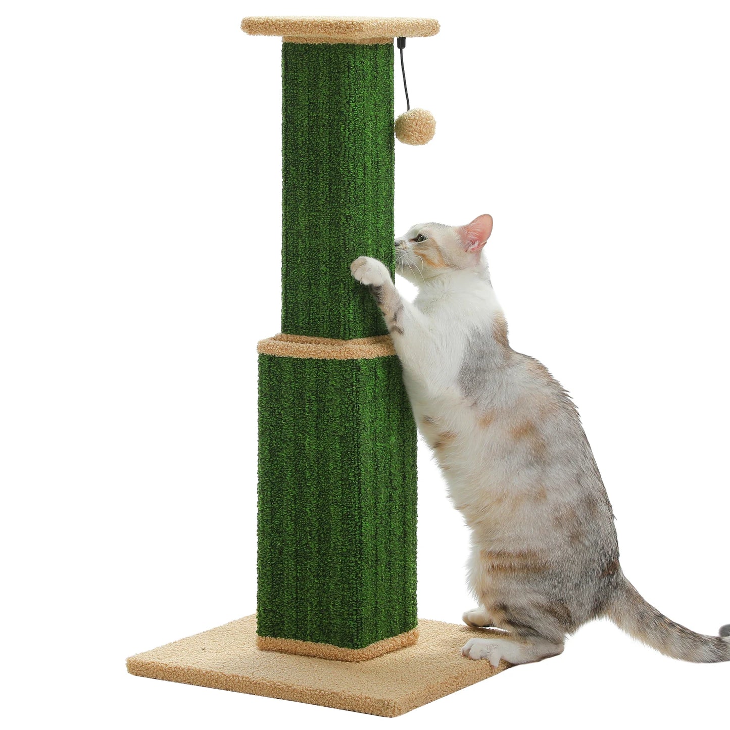 PAWZ Road Large Indoor Cat Scratching Post With Sisal Ball Toy