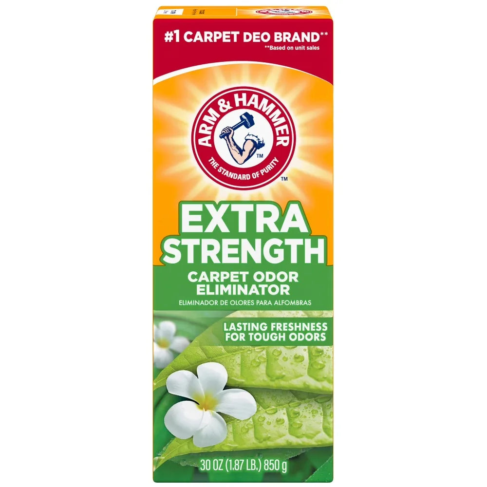 Extra Strength Carpet Odor Eliminator Powder Fresh Scent 30 oz 3 Pack Carpet Cleaner Deodorizer for Home Pets