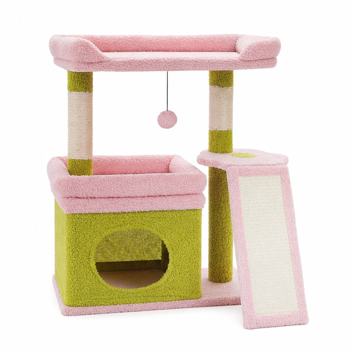 PAWZ Road Indoor Cat Tree With Sisal Scratching Post Perch