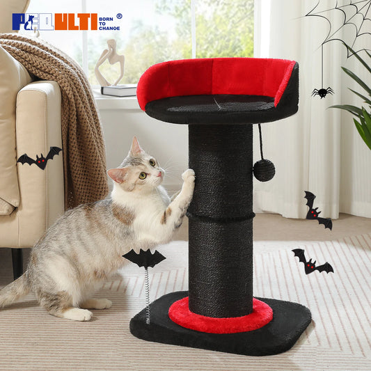 Pawz Road Tall Cat Scratching Post With Removable Bed
