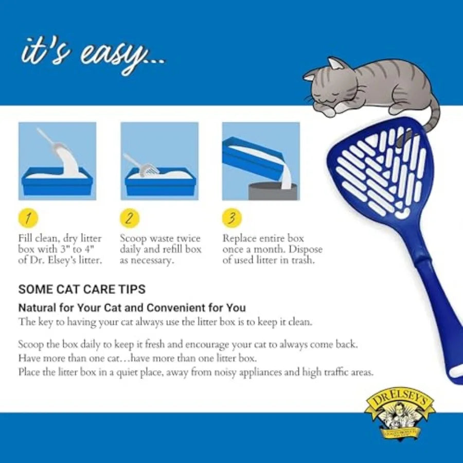 Ultra UnScented Clumping Clay Cat Litter For Odor Control