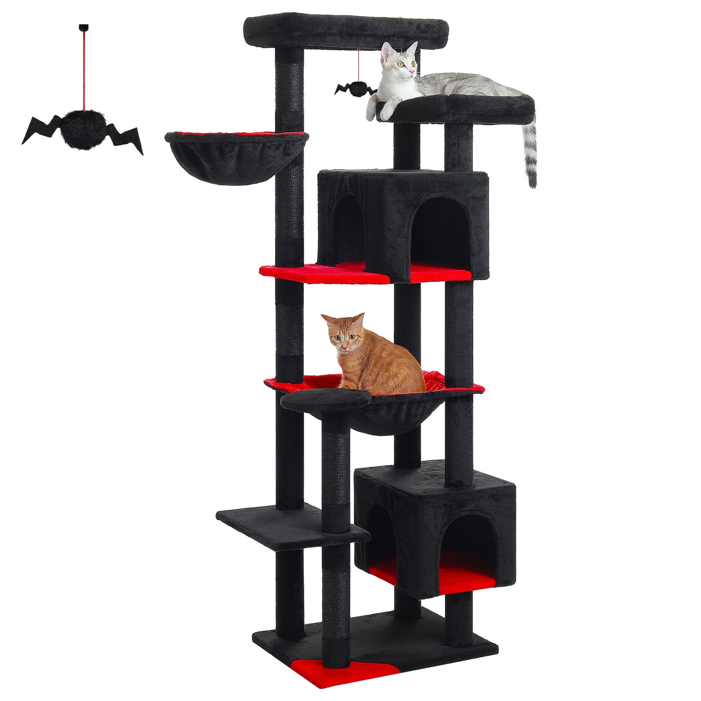 PAWZ Road Tall Cat Tree With Durable Scratching Posts