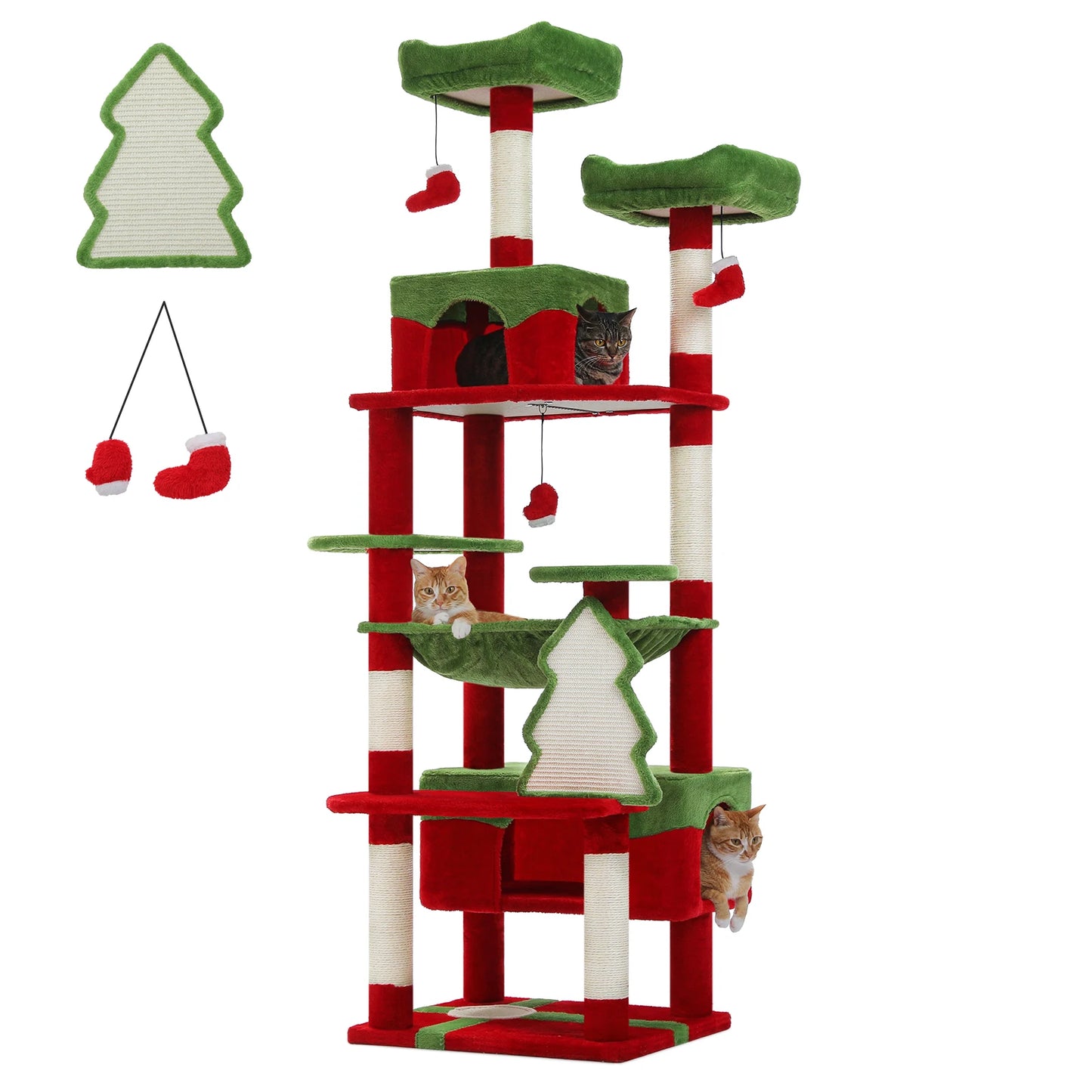 PAWZ Road Cat Tree And Tower With Indoor Scratching Posts