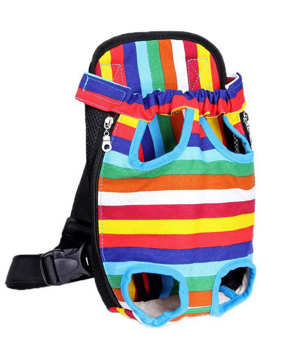 Adjustable Pet Carrier Backpack For Cats And Small Dogs