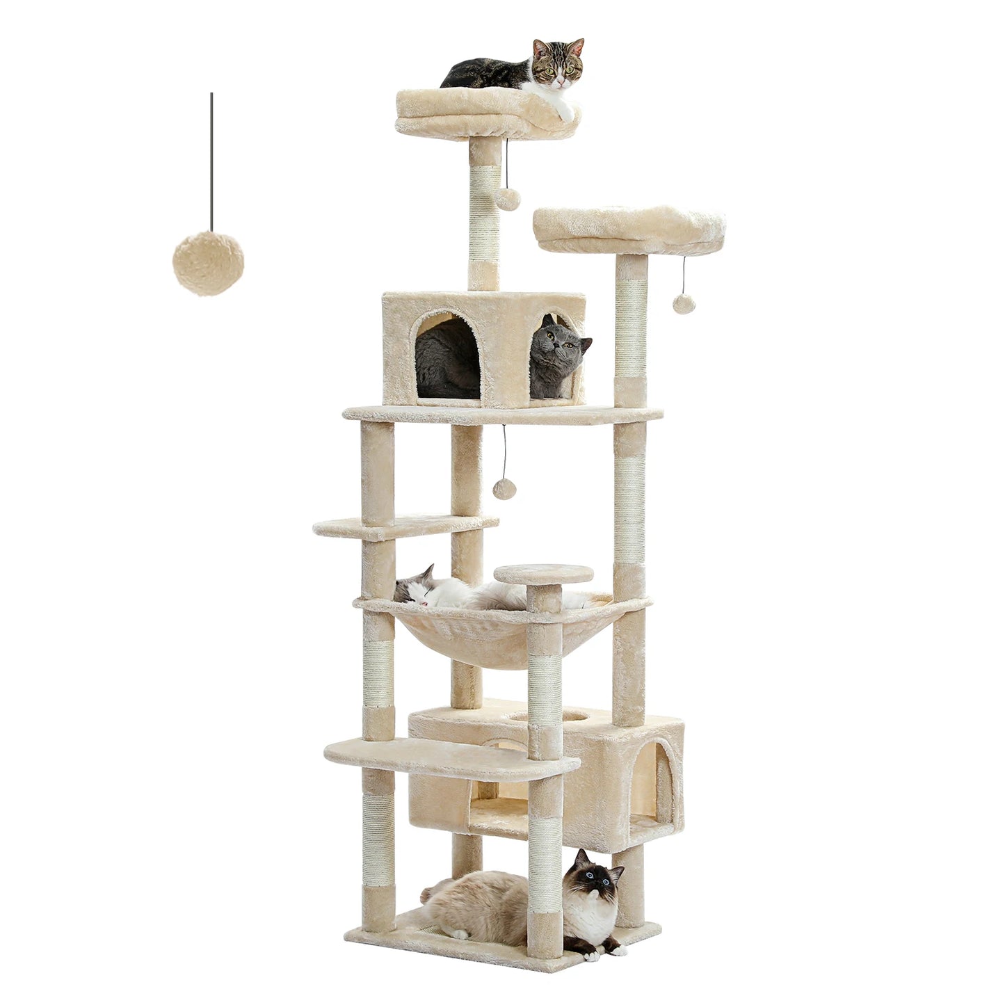 PAWZ Road Cat Tree And Tower With Indoor Scratching Posts