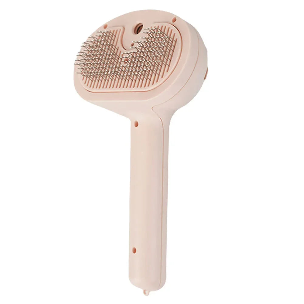 Self-cleaning Pet Hair Remove Comb Multi-Function Electric Spray Steam Brush For Cats Grooming Brushes Dog Combs Pet Supplies