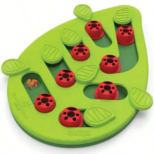 Interactive Cat Puzzle Feeder With 16 Treat Compartments