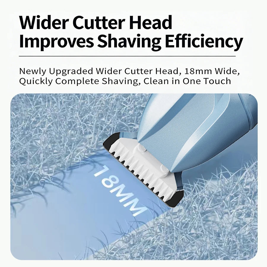 New Pet Hair Trimmer Rechargeable with Light Small Electric Clippers for Dogs And Cats Foot Hair Trimming Pet Grooming Tool