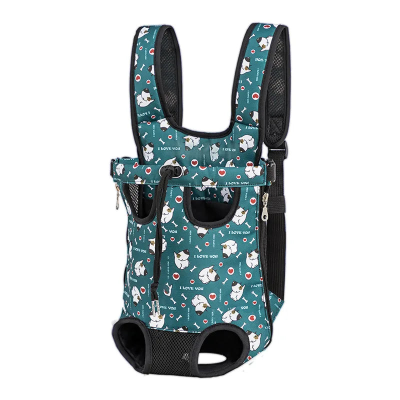 Adjustable Pet Carrier Backpack For Cats And Small Dogs