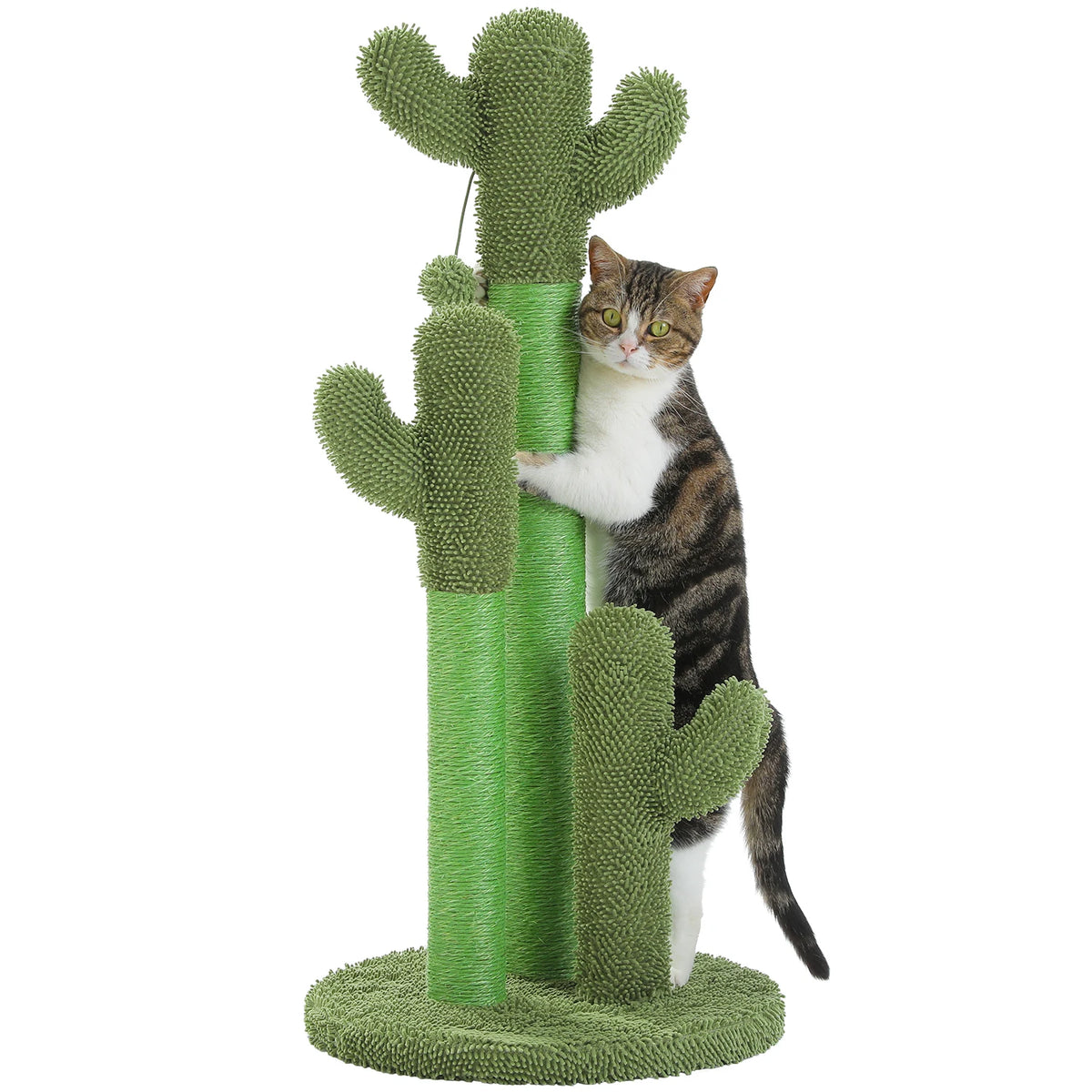 PEQULTI Cat Tree With Condo Hammock And Scratching Post