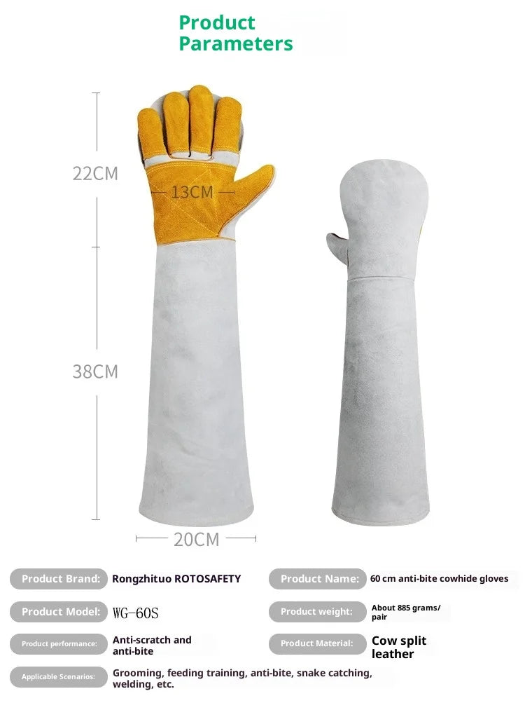 Pet Viper Anti Bite Gloves For Dog Training And Scratch Protection