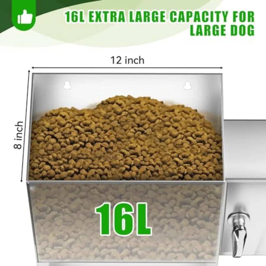 Programmable Pet Food Dispenser With Timer For Cats And Dogs