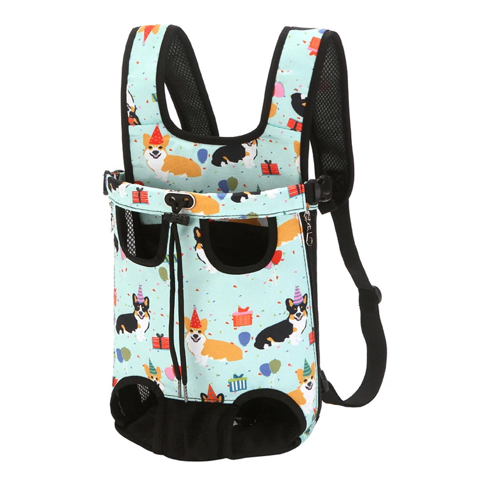 Adjustable Pet Carrier Backpack For Cats And Small Dogs