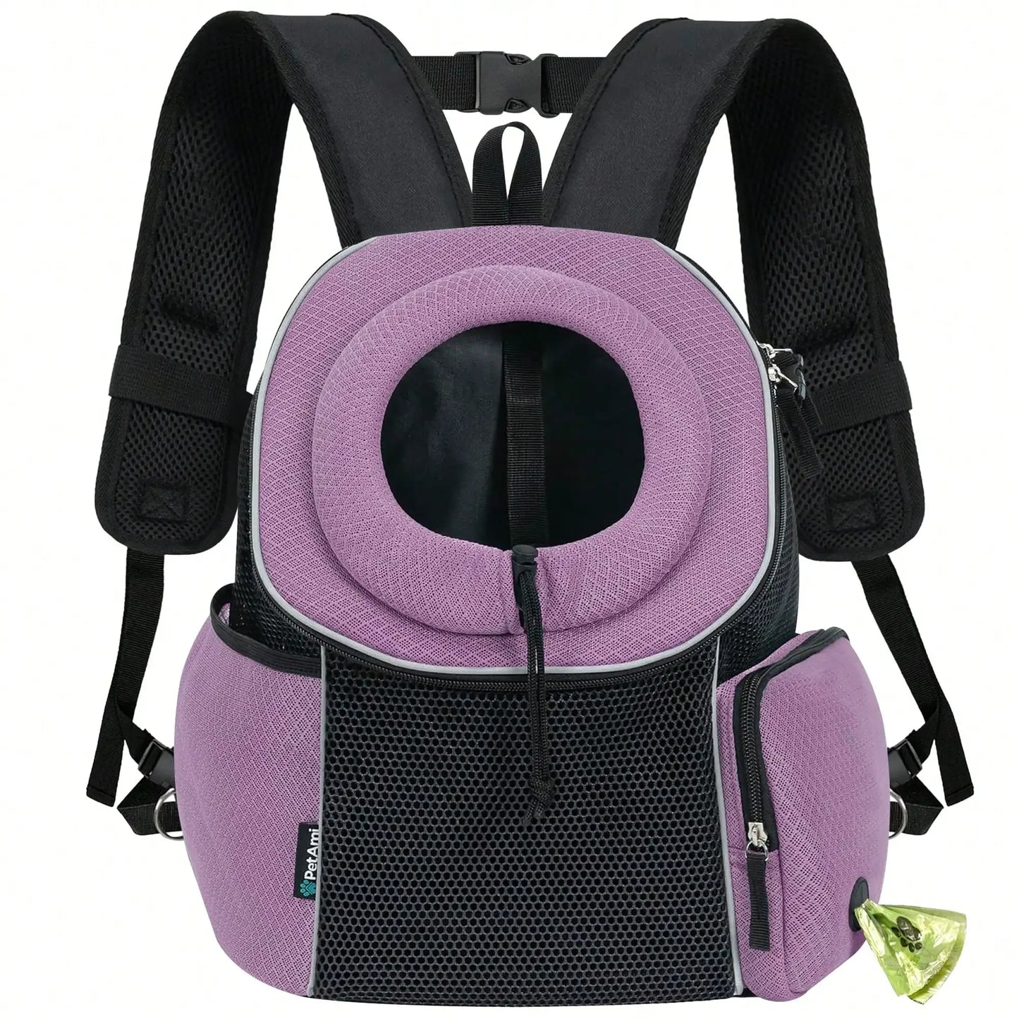 Extra Ventilated Front Carrier Backpack For Pets For Hiking Travel