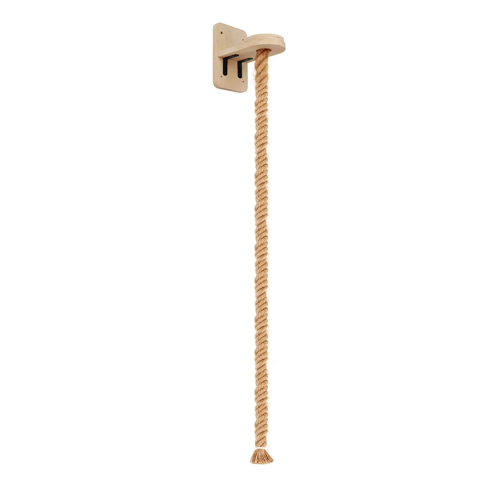 CWV Wall Mounted Cat Scratching Climbing Shelf With Sisal Rope