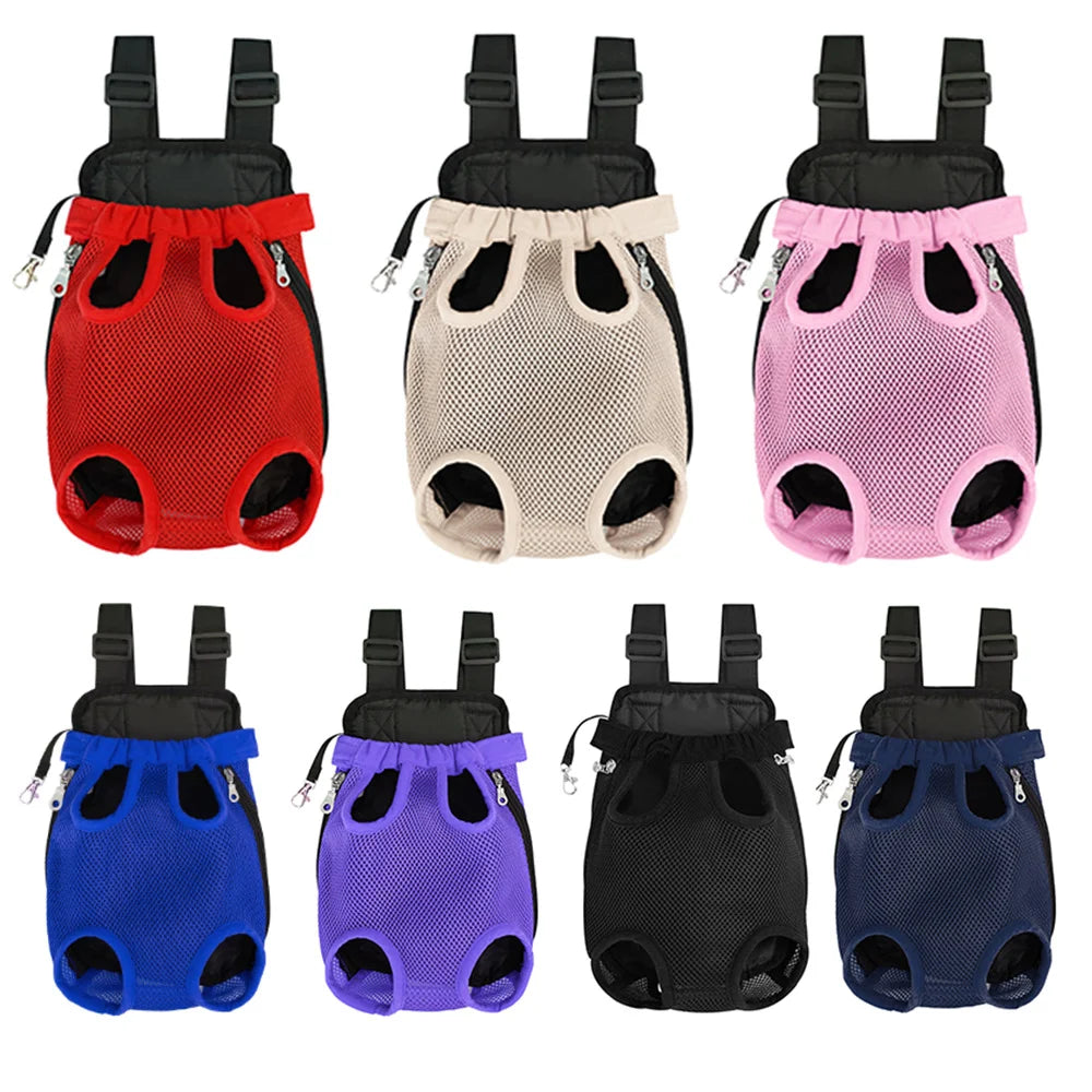 Adjustable Pet Carrier Backpack For Cats And Small Dogs