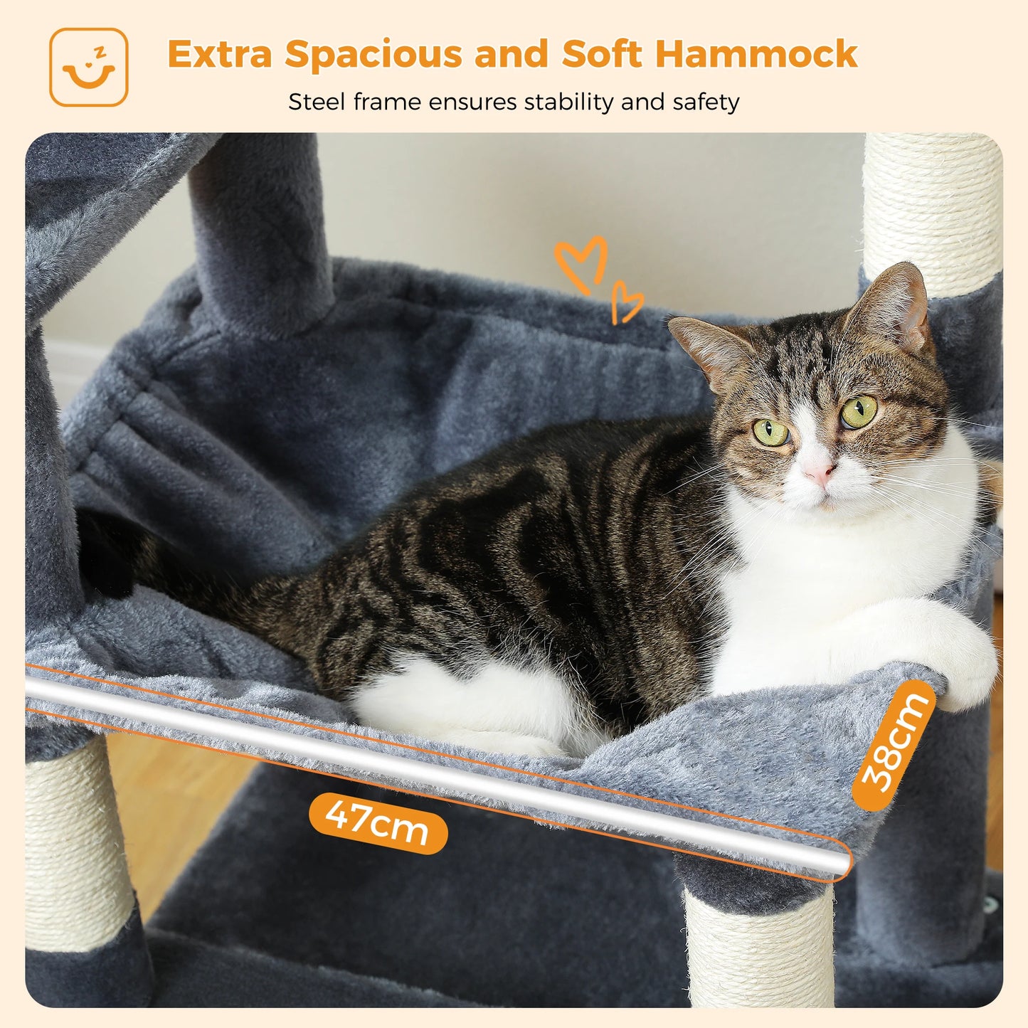 PAWZ Road Cat Tree And Tower With Indoor Scratching Posts