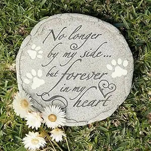 Waterproof Pet Memorial Stone For Dogs And Cats Garden Statue