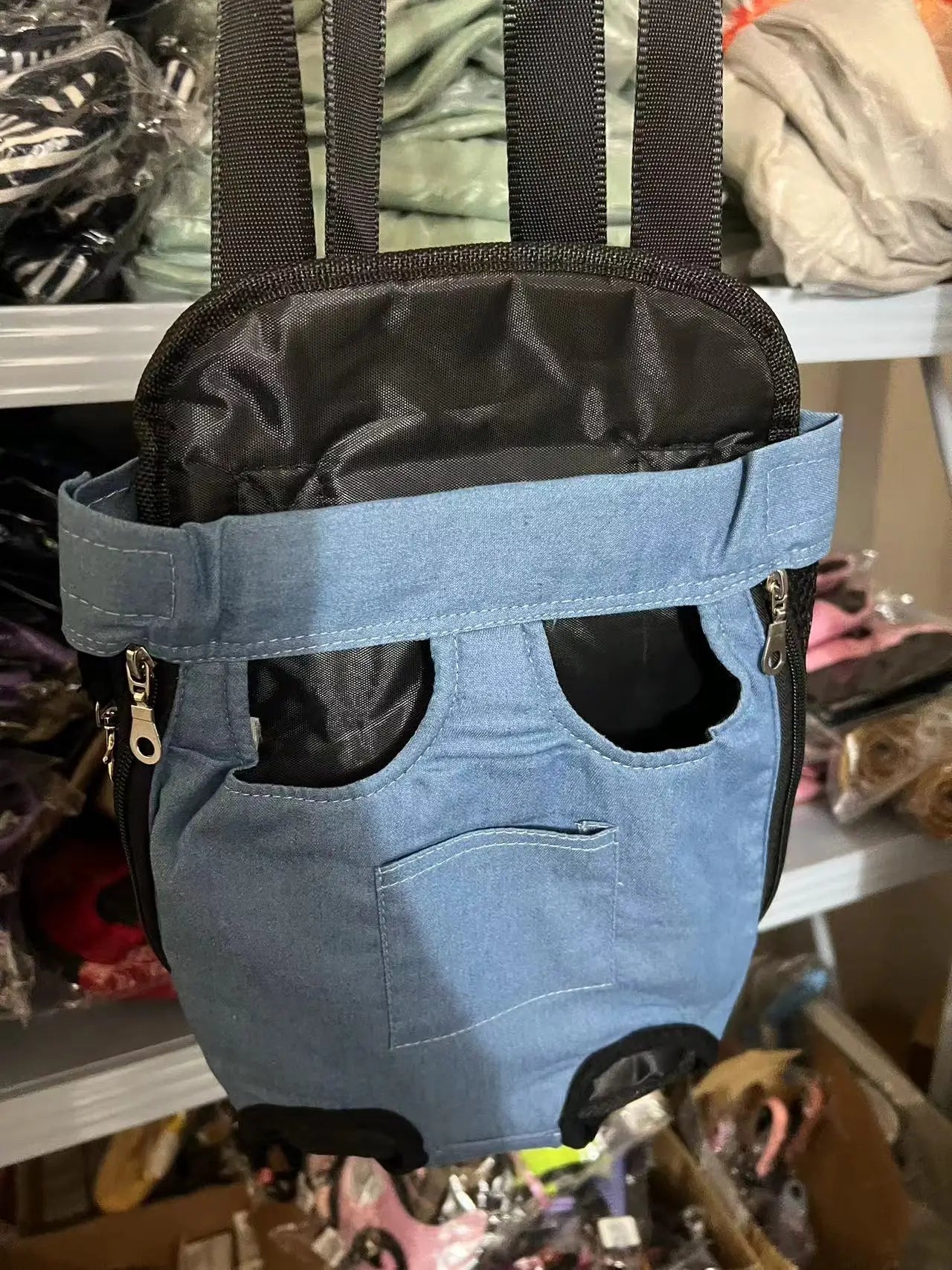 Adjustable Pet Carrier Backpack For Cats And Small Dogs