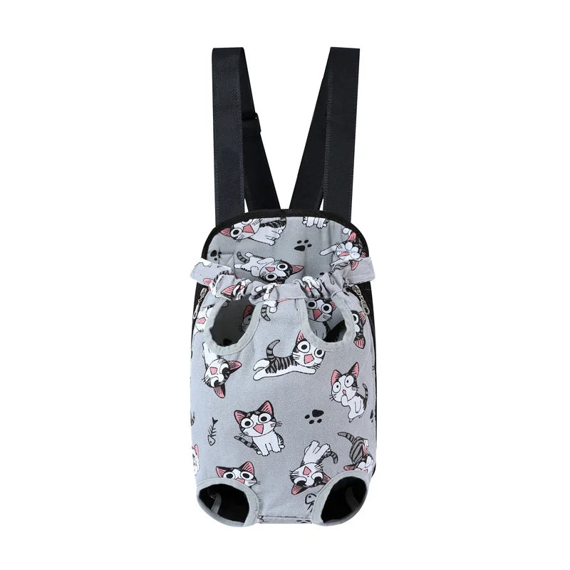 Adjustable Pet Carrier Backpack For Cats And Small Dogs