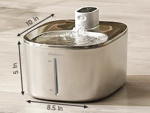 Apetdola Wireless Cat Water Fountain Auto Sensor Drinking Dispenser