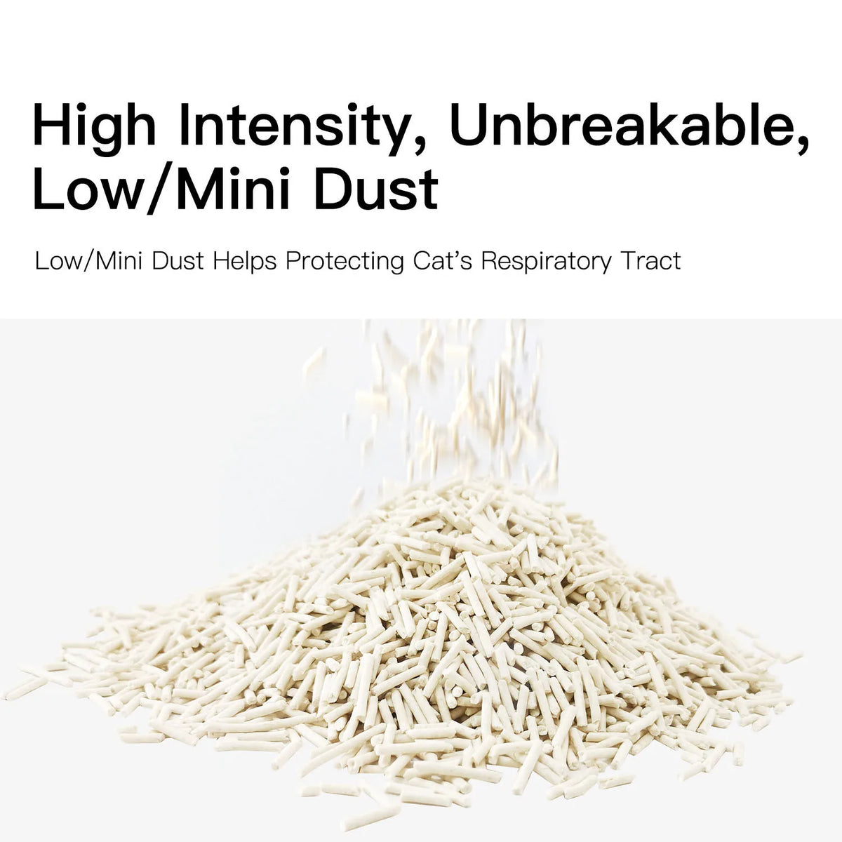 Natural Tofu Cat Litter Quick Clumping Flushable Odor Control
