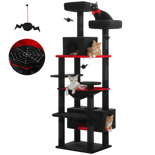 PAWZ Road Large Cat Tree Tower With Scratching Posts Condos
