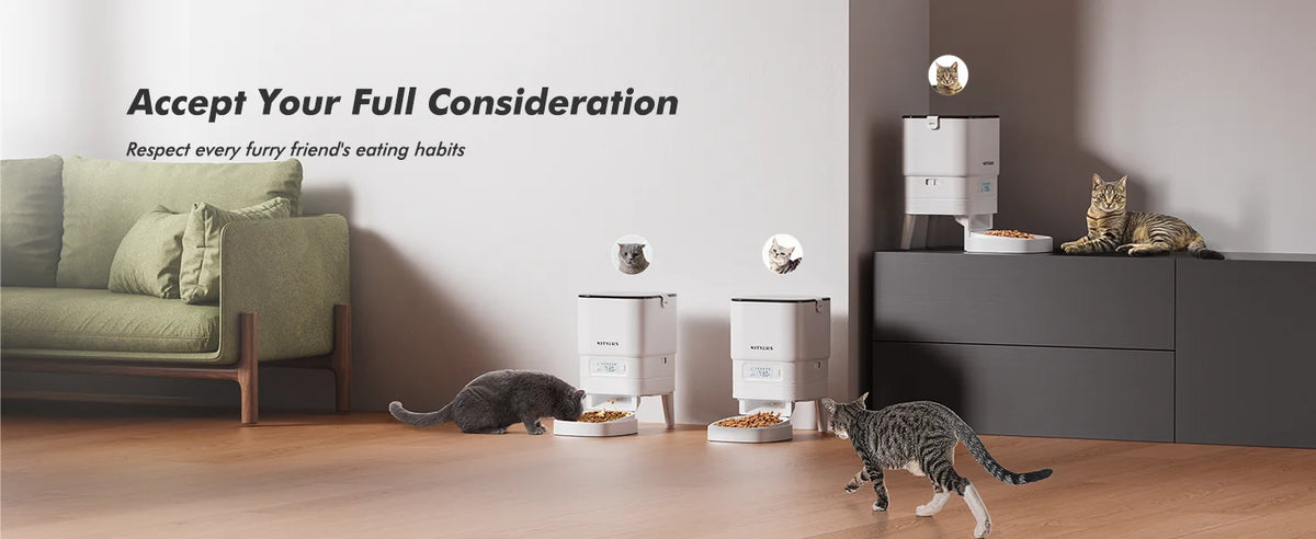 Nityers Smart Automatic Pet Feeder With Remote Control