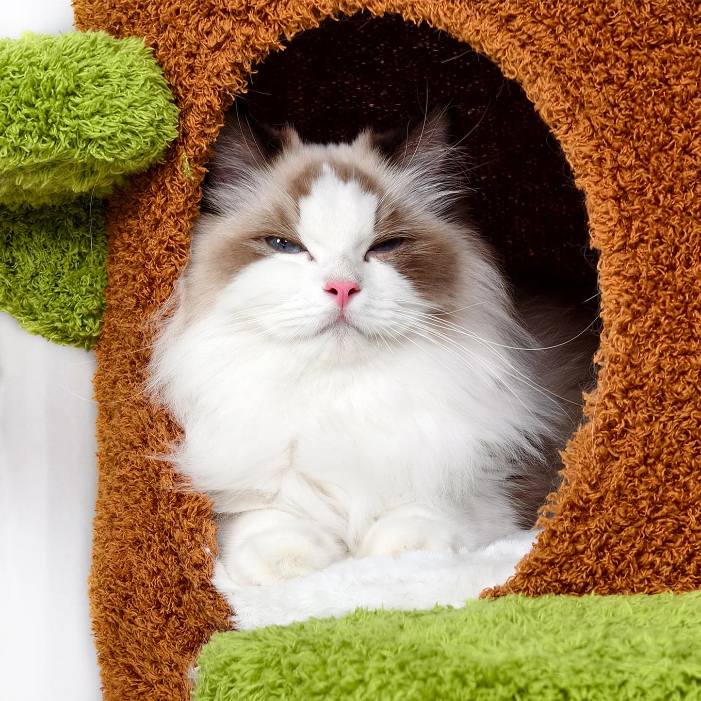 148 cm Tall Cat Tree for Indoor Cats, Large Cat Tower with Luxury Cat Condo, Cat Tree Tower with Soft Cushion, Scratching Board