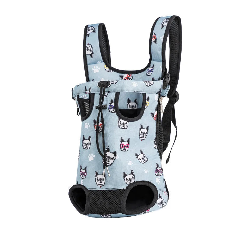Adjustable Pet Carrier Backpack For Cats And Small Dogs