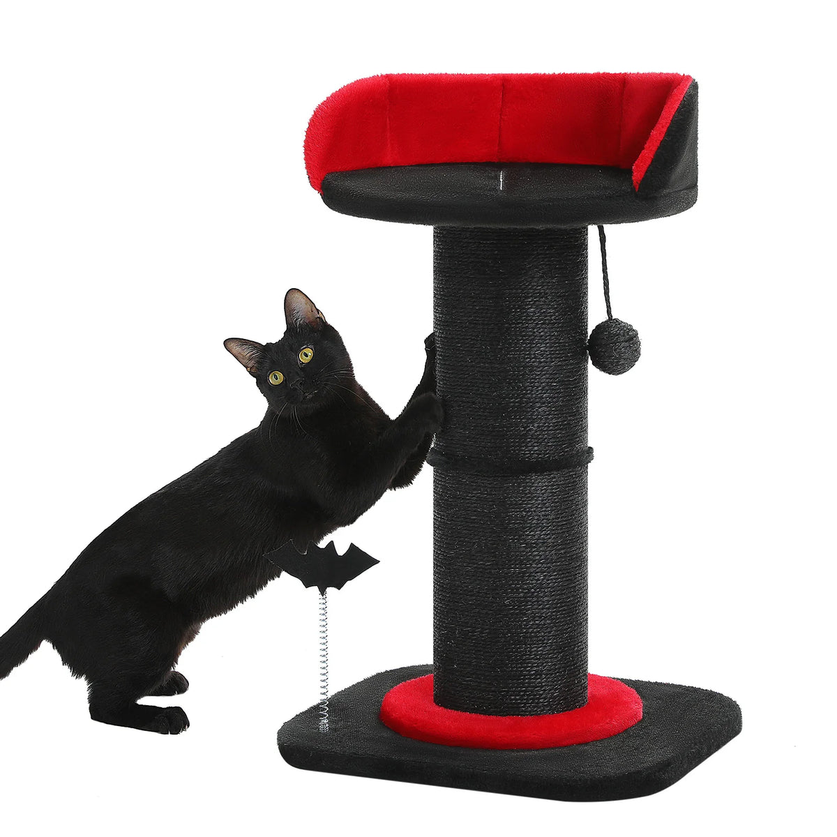 Pawz Road Tall Cat Scratching Post With Removable Bed