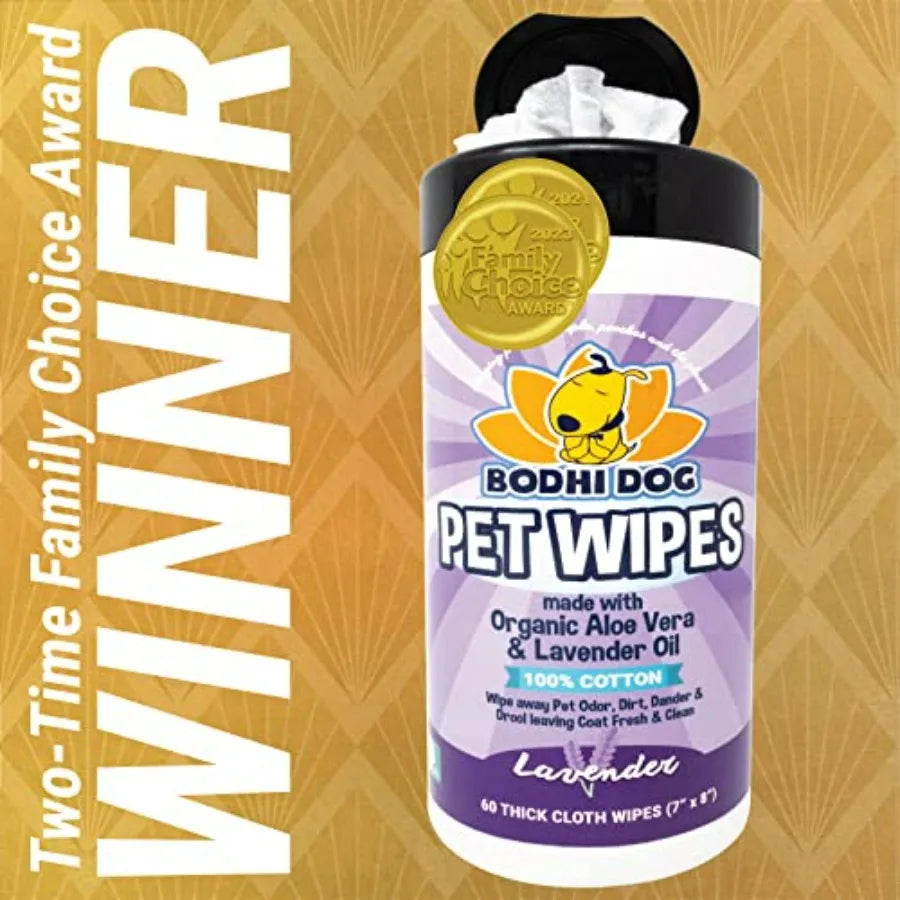 Pet Wipes For Dogs And Cats Paraben SLS Free Gentle