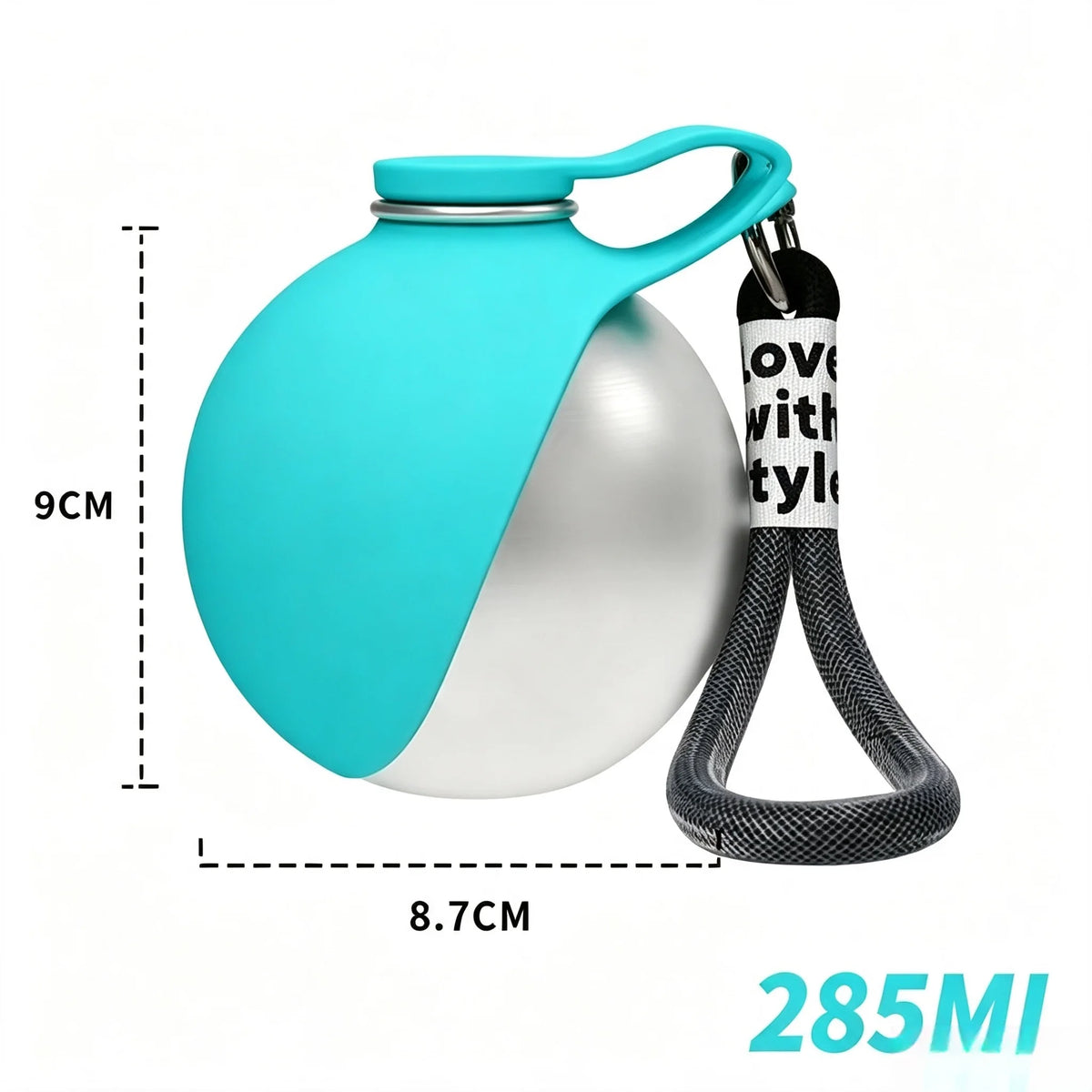 Portable Pet Water Bottle With Practical Dispenser For Cats