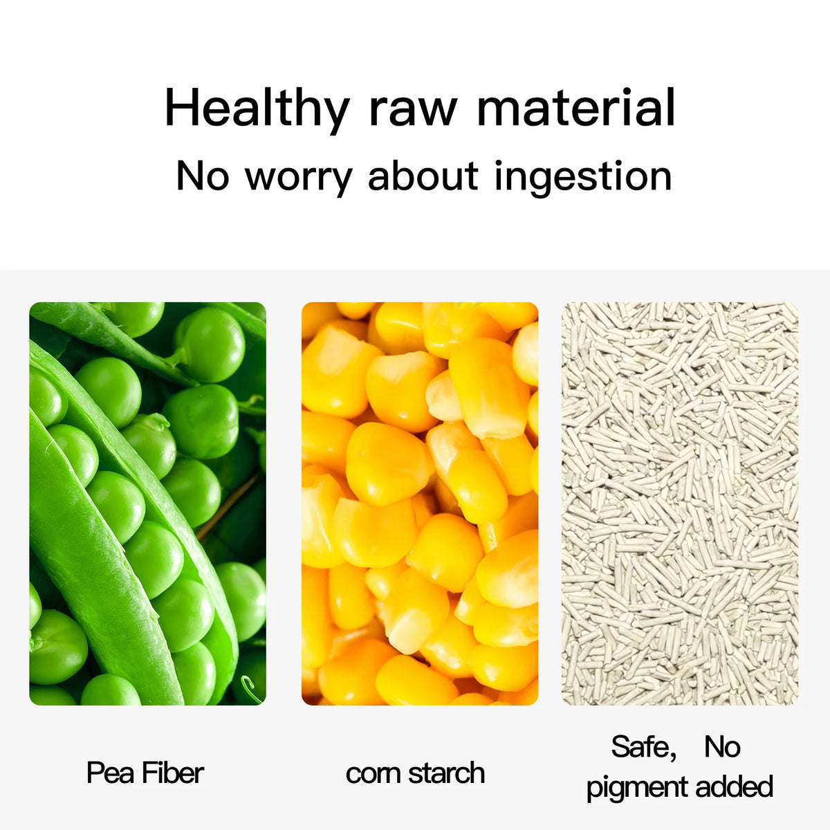 Natural Tofu Cat Litter Quick Clumping Flushable Odor Control
